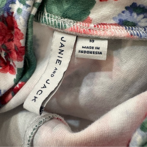 Bundle Janie & Jack Floral Girls Dress Floral Spring Summer 10 - Picture 10 of 10